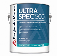 Peinture d'intérieure Ultra Spec peu veloute de Benjamin Moore